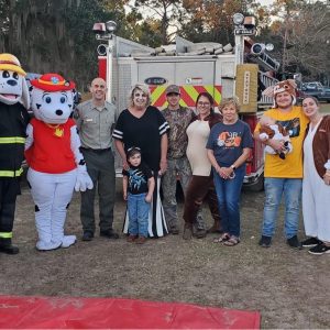 A crowd turned out on Saturday, Oct. 22, 2022, for Trunk or Treat in the Park at Reed Bingham State Park