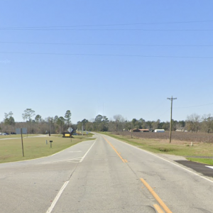 Image shows GA-37 road westbound